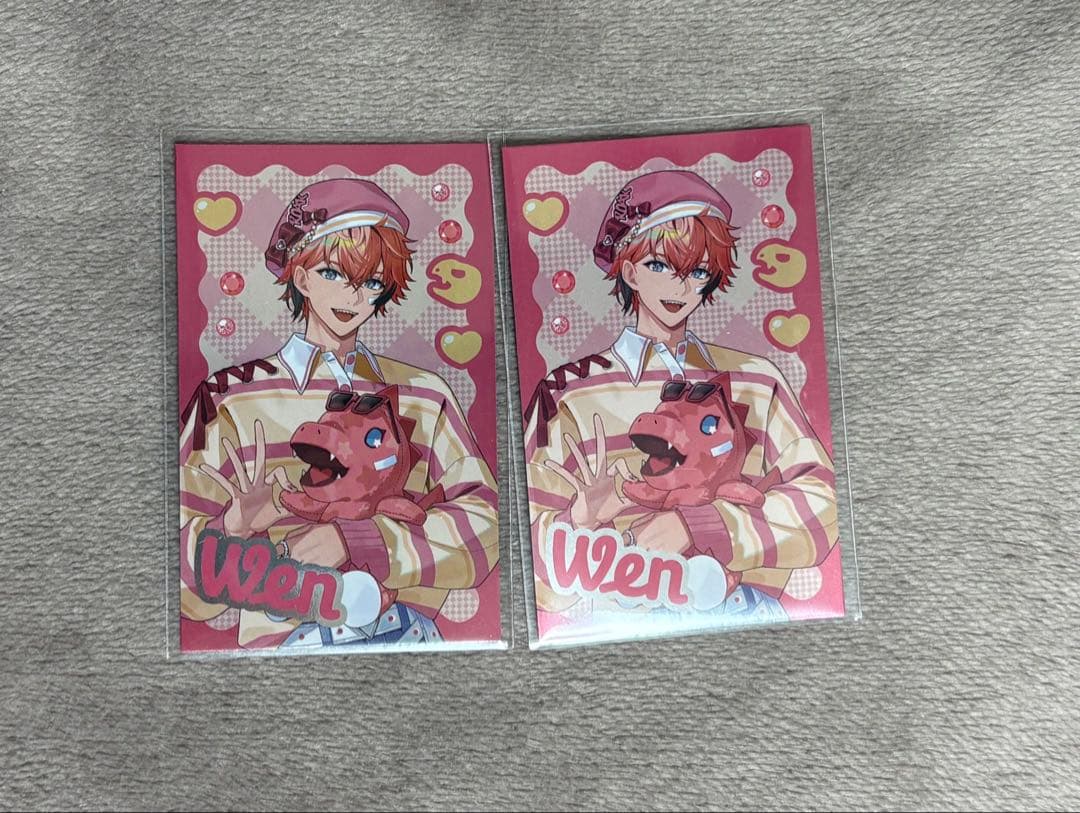 にじさんじ ぎゃうるふ 赤城ウェン チェキ - メルカリ