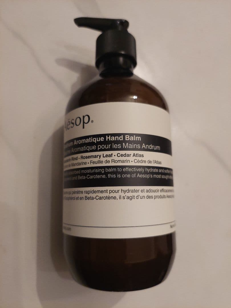 【新品未使用】イソップ アンドラム アロマティック ハンドバーム500ml