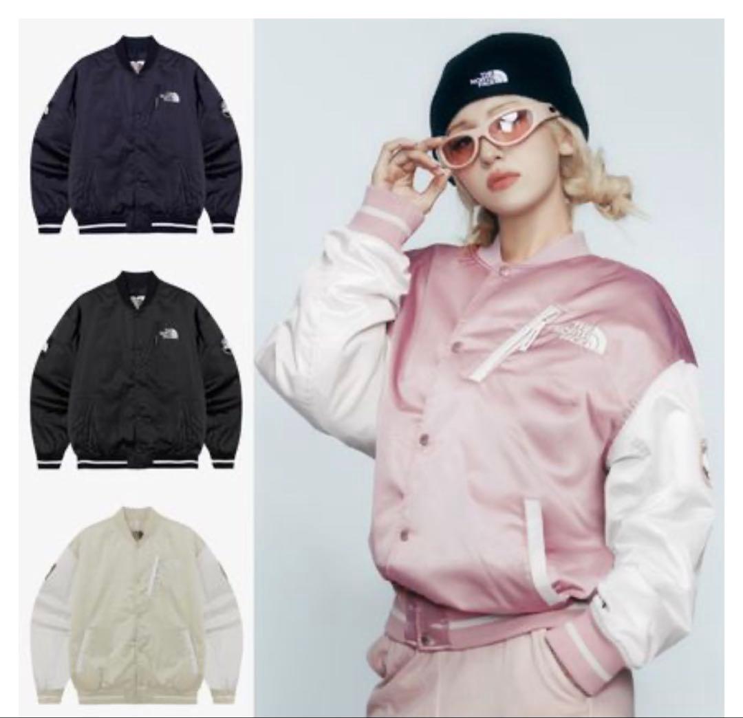 The North Face アイボリー ボンバージャケット