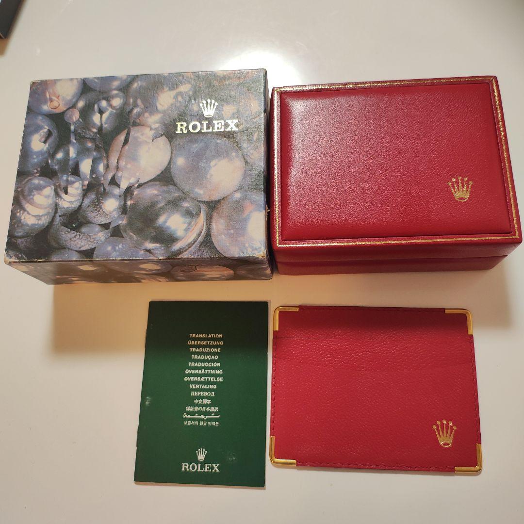 ROLEX 時計ケース レッド 14.00.08 レディース - メルカリ