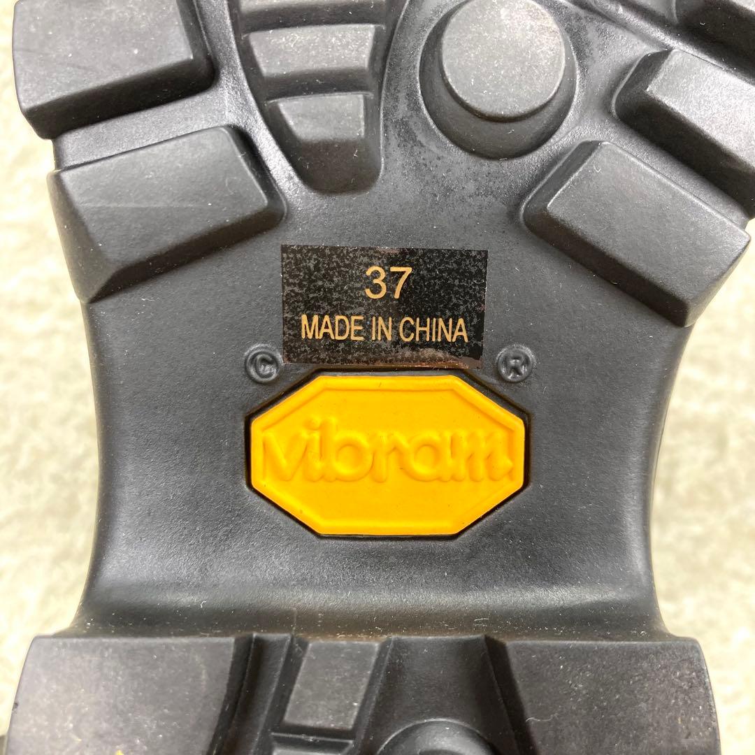 極美品』アダムエロペ ビブラムソール サイドゴアブーツ トラック