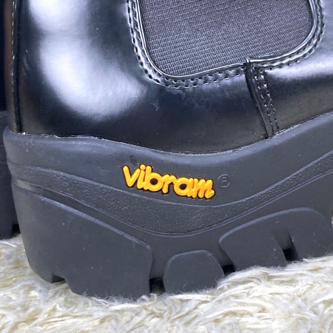 極美品』アダムエロペ ビブラムソール サイドゴアブーツ トラック