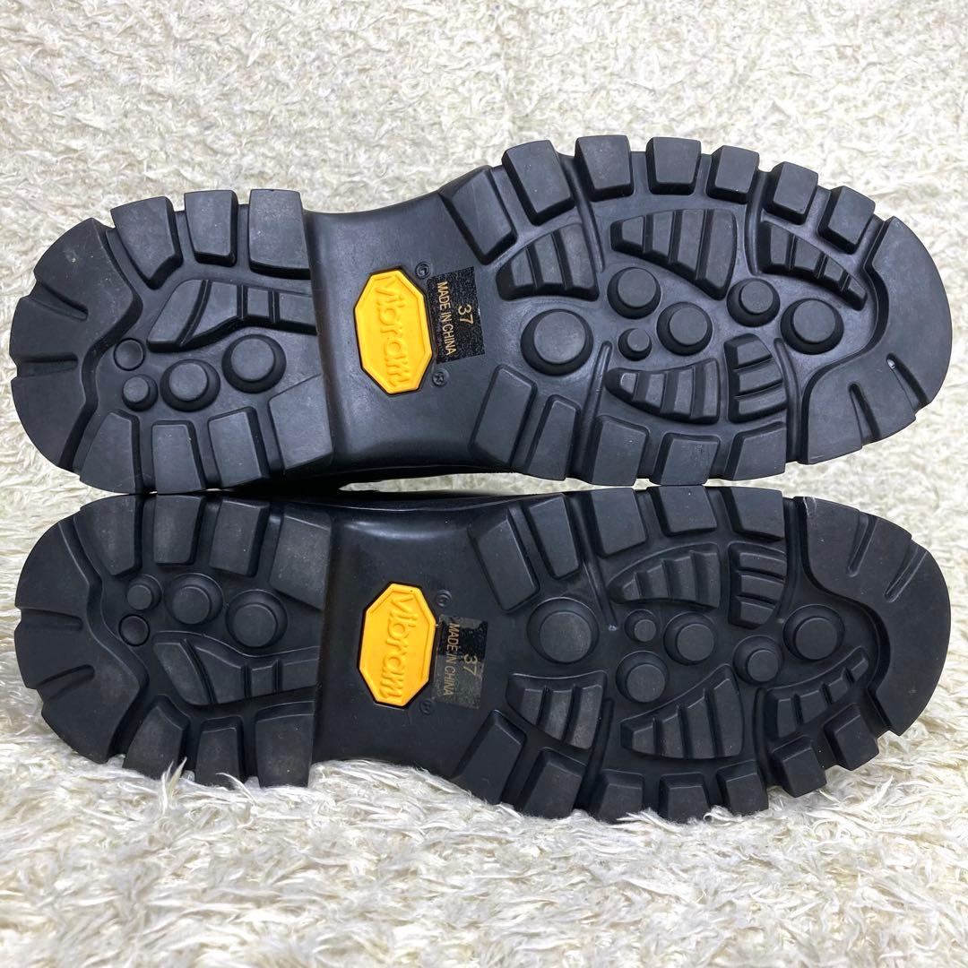 極美品』アダムエロペ ビブラムソール サイドゴアブーツ トラック