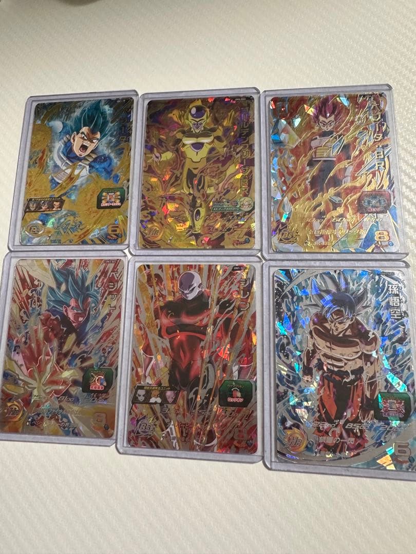 孫悟空 ジレン ベジータ フリーザ ベジットブルー界王拳