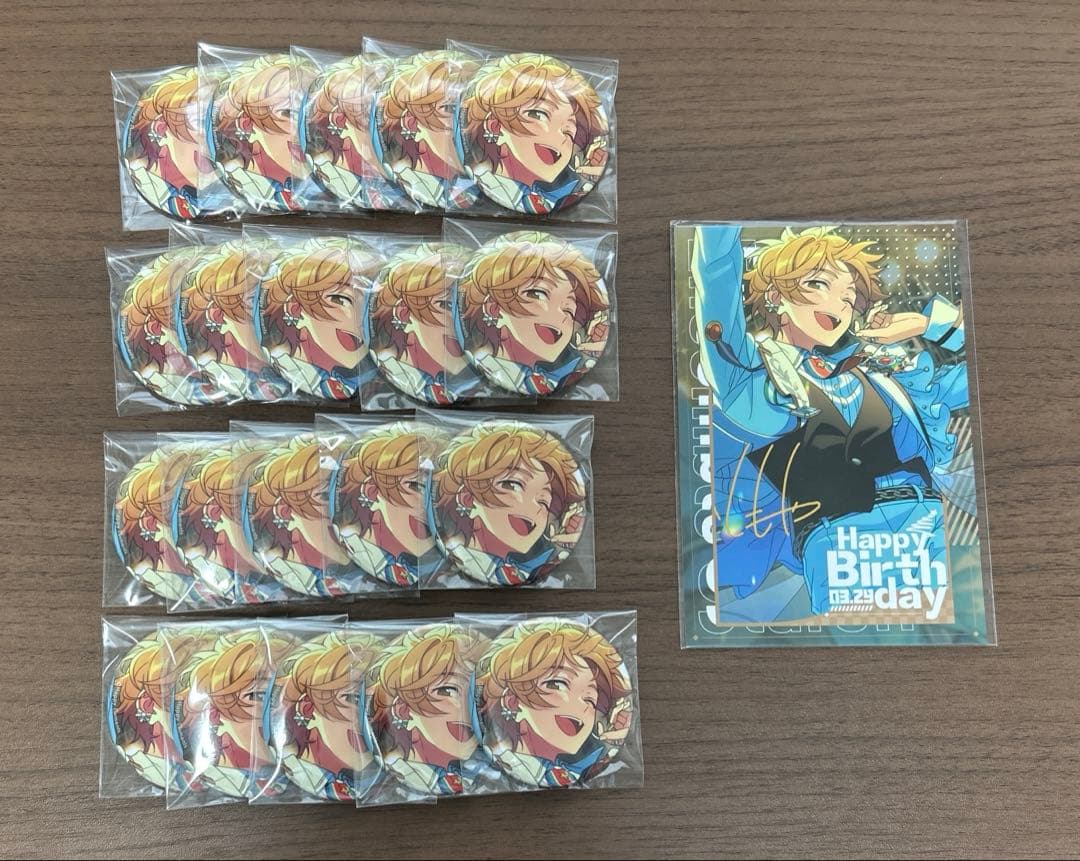 あんスタ　缶バッジ　フィーチャー　友也