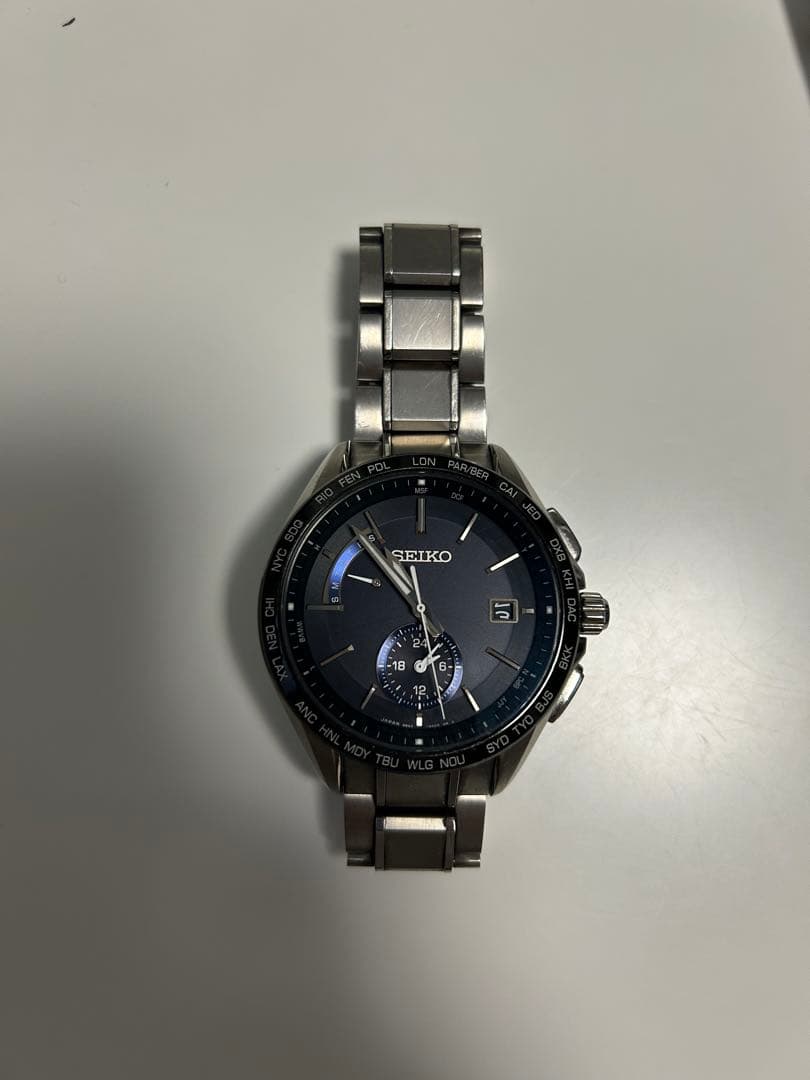 SEIKOセイコーSAGA235/8B63-0AB0ブライツ デイデイトソーラー