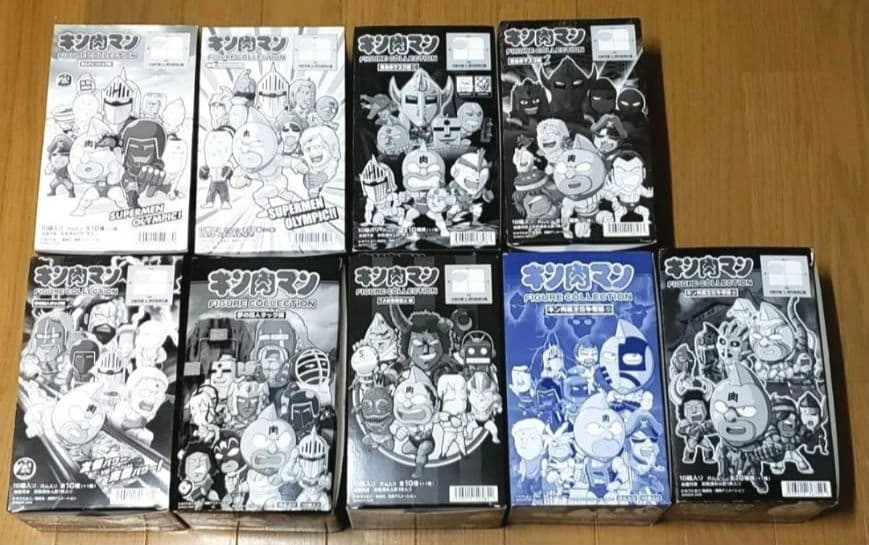 キン肉マン　フィギュアコレクション　9BOXセット キン肉マン』躍動感あふれる超人たちを収録した食玩フィギュア