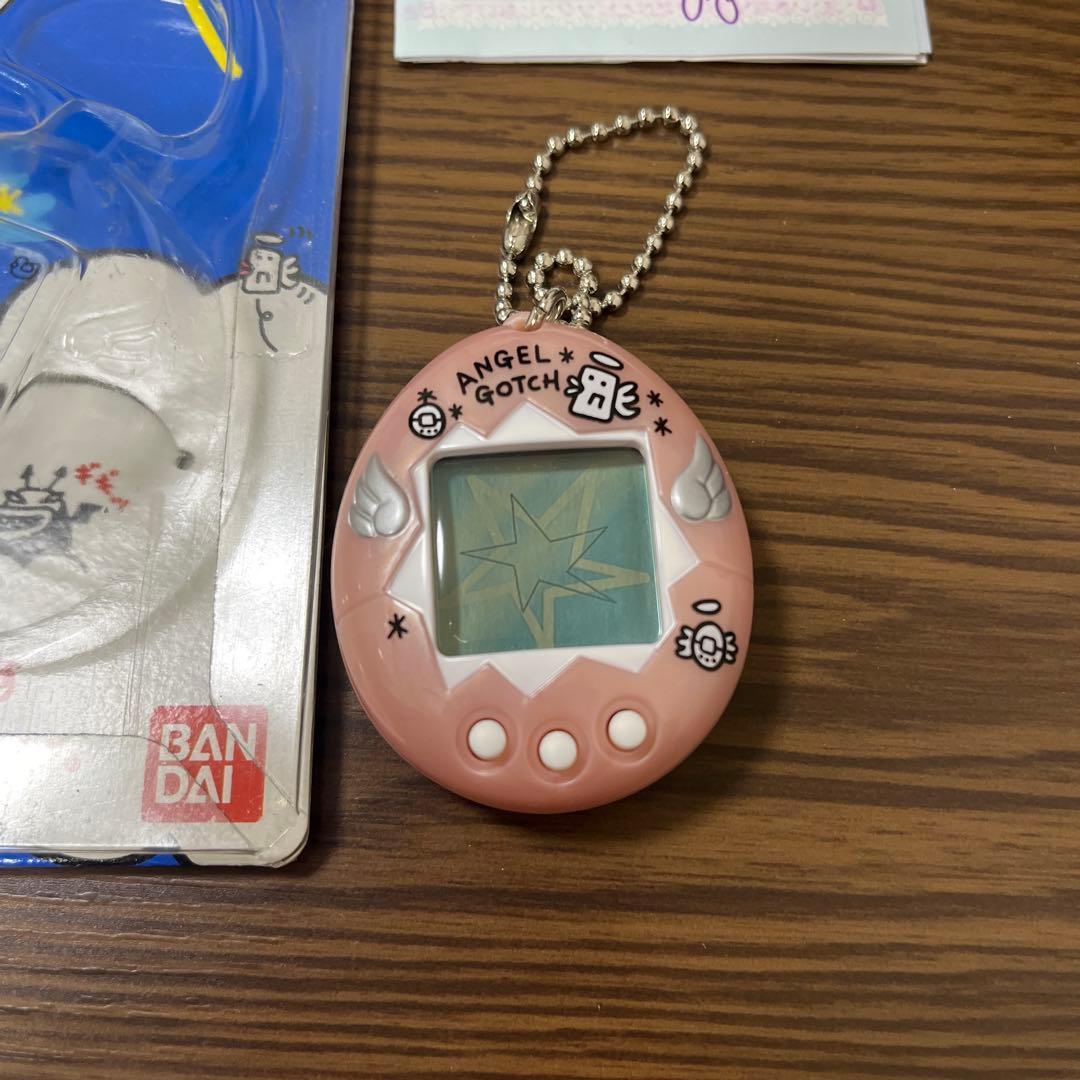 開封済 動作未確認 バンダイ てんしっちのたまごっち パールピンク