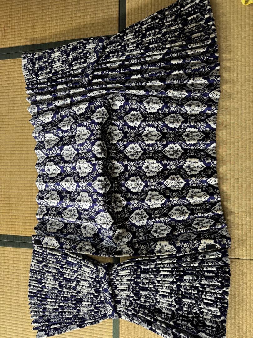 金華山 新格子 紺 大型トラック 仮眠カーテン値下げ不可