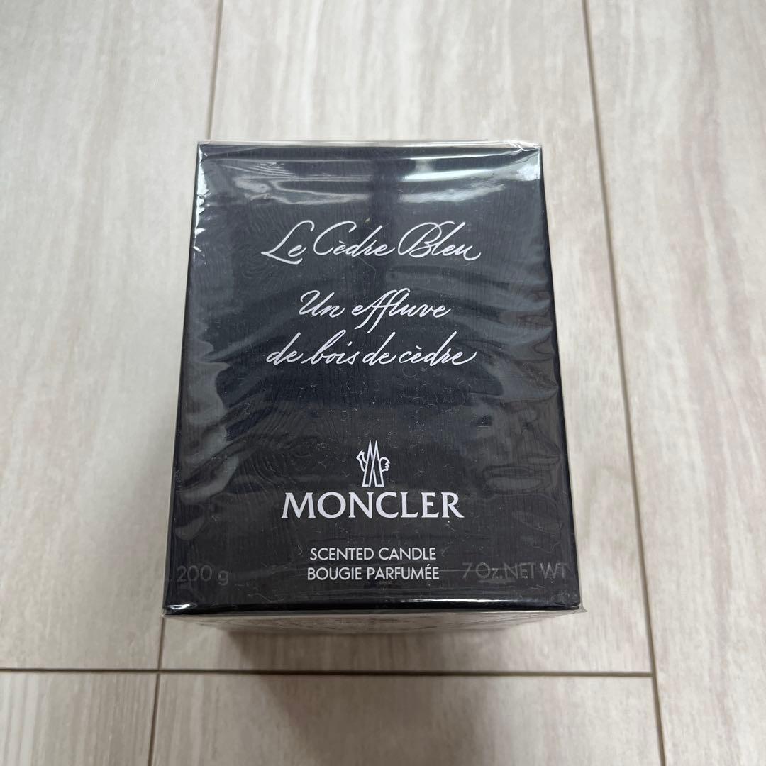 【新品・未使用】 MONCLER ル セードル ブルー センテッド キャンドル