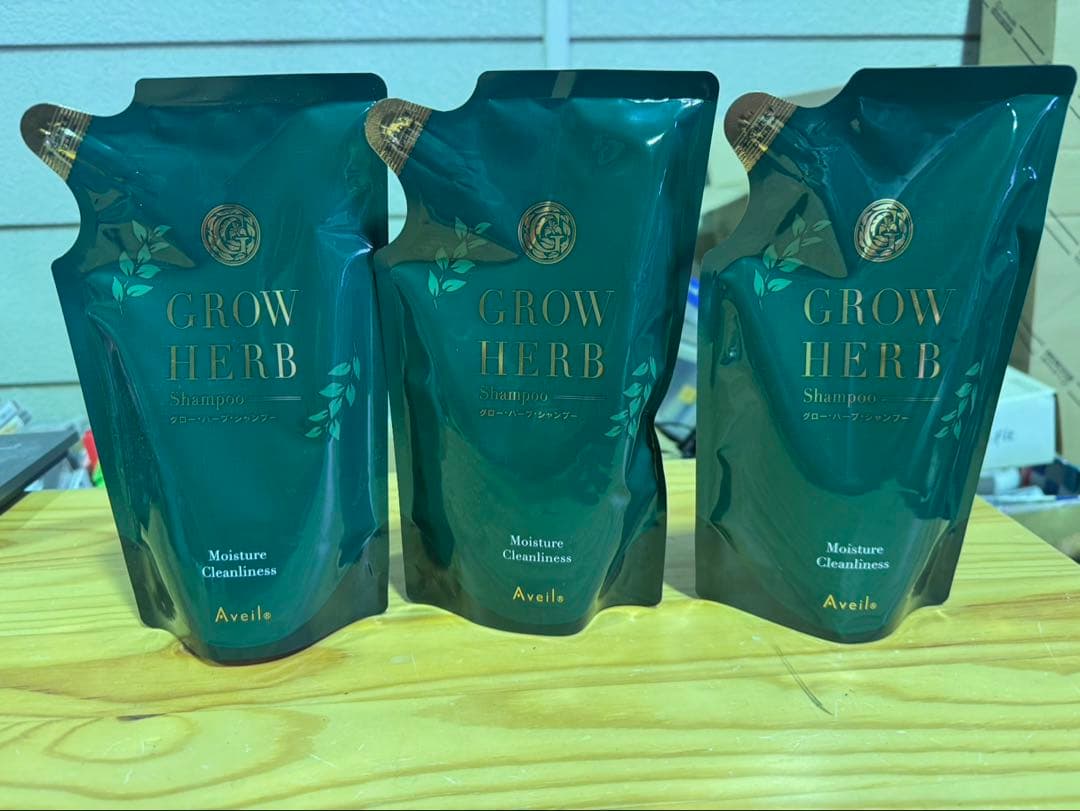 s2435 S2434グローハーブシャンプー　アヴェール　GROW HERB