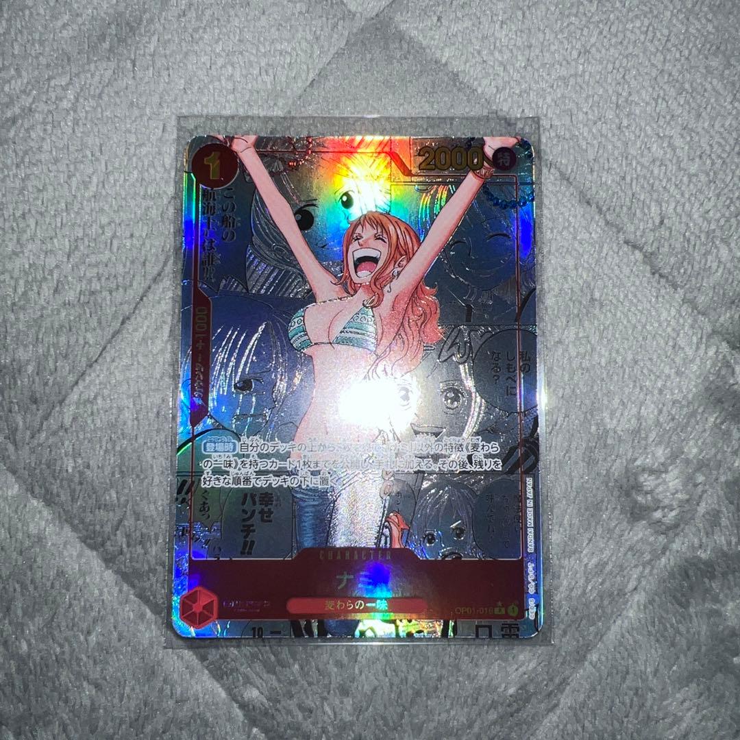 ナミ コミックパラレル コミパラ スーパーパラレル(コミパラ)】ナミ[OP_OP01-016_R]【PRB01収録】【R