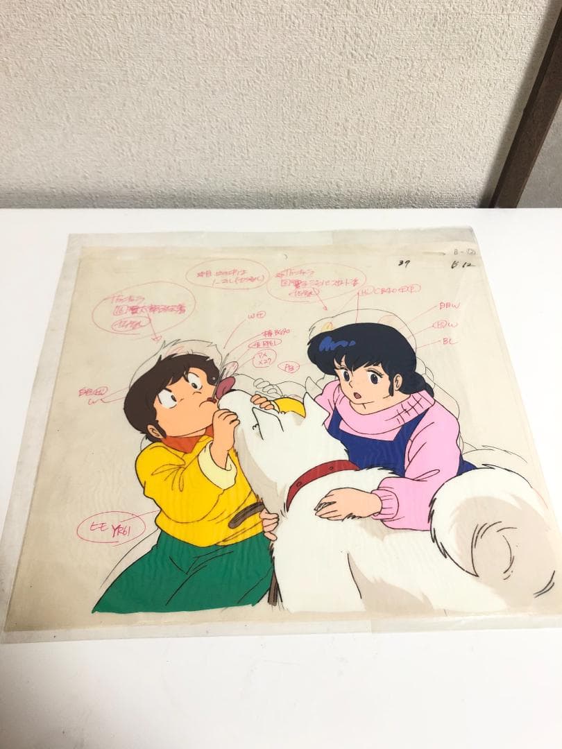 高橋留美子　稀少品　めぞん一刻のアニメセル画 音無響子 惣一朗