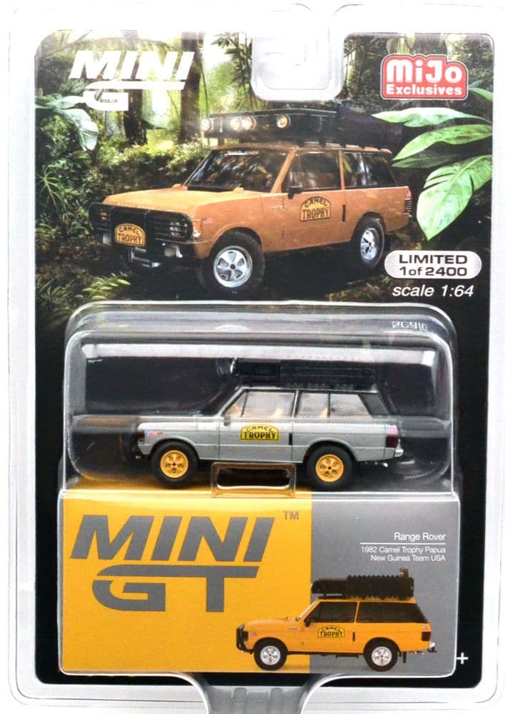 1982 キャメルトロフィーパプアニューギニア・チーム USA (チェイスカー) ALMOSTREAL 1/43 レンジローバー 1982 キャメルトロフィー パプア