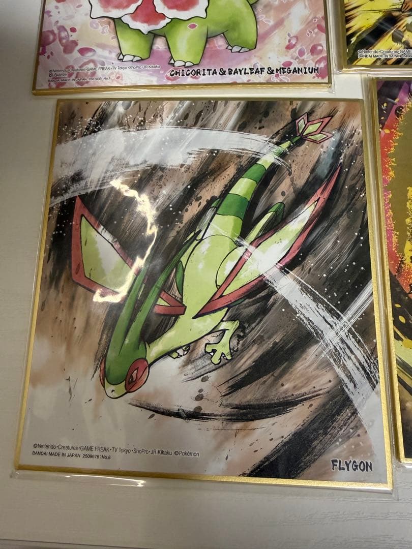 新品未開封】ポケモン 色紙ART ピカチュウ ルカリオ ホウオウ - メルカリ