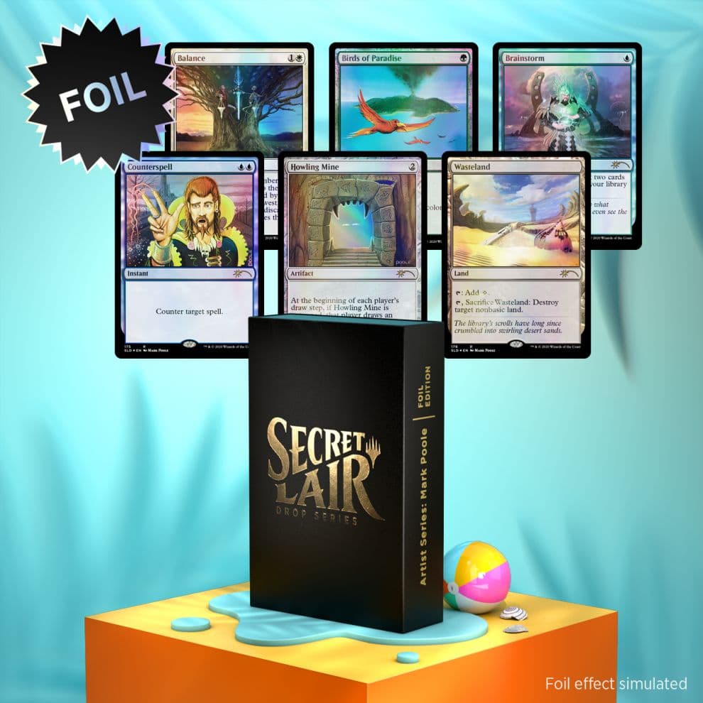 マジック：ザ・ギャザリング Secret Lair Artist  Mark Poole Foil Amazon.co.jp: マジック:ザ・ギャザリング MTG Secret Lair「Artist