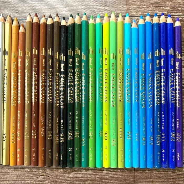 条件割引あり】 ベロール イーグルカラー カリスマカラー 色鉛筆 46色