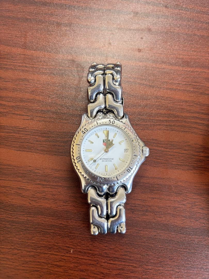 TAG Heuer タグホイヤー S90.806 クオーツ ホワイト文字盤