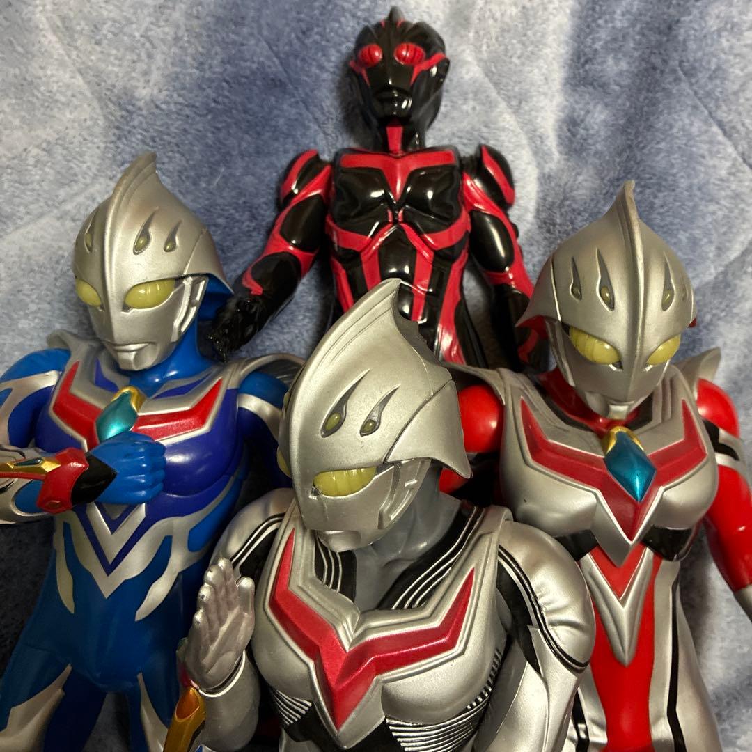ウルトラマンフィギュア 4体セット ウルトラアクションフィギュア ウルトラマンゼロ ニュー