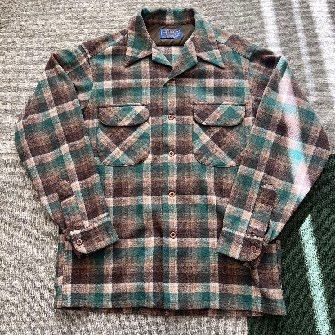 【70s】Pendleton ボードシャツ