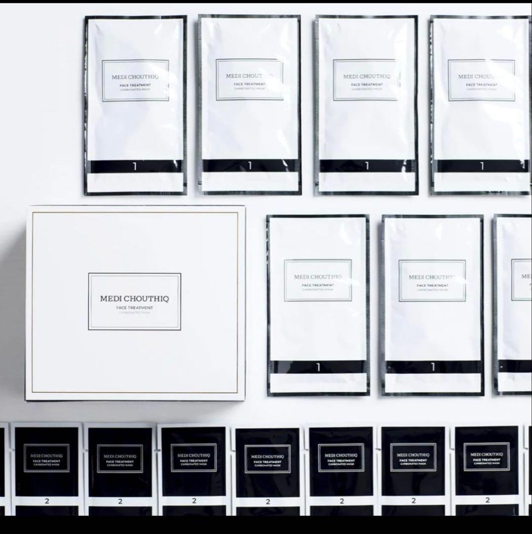 MEDI CHOUTHIQ 炭酸フェイスパック（10包）メディシュティーク