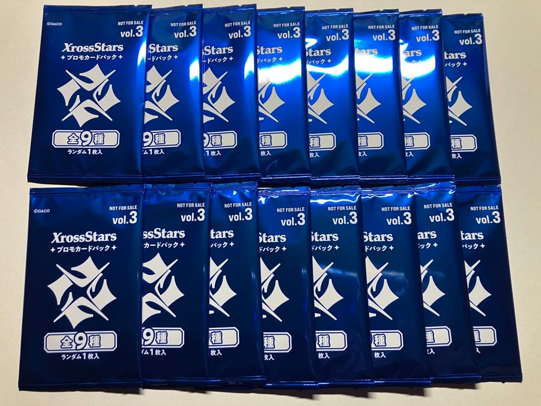 クロスタ プロモカードパックvol.3 16パックセット XrossStars