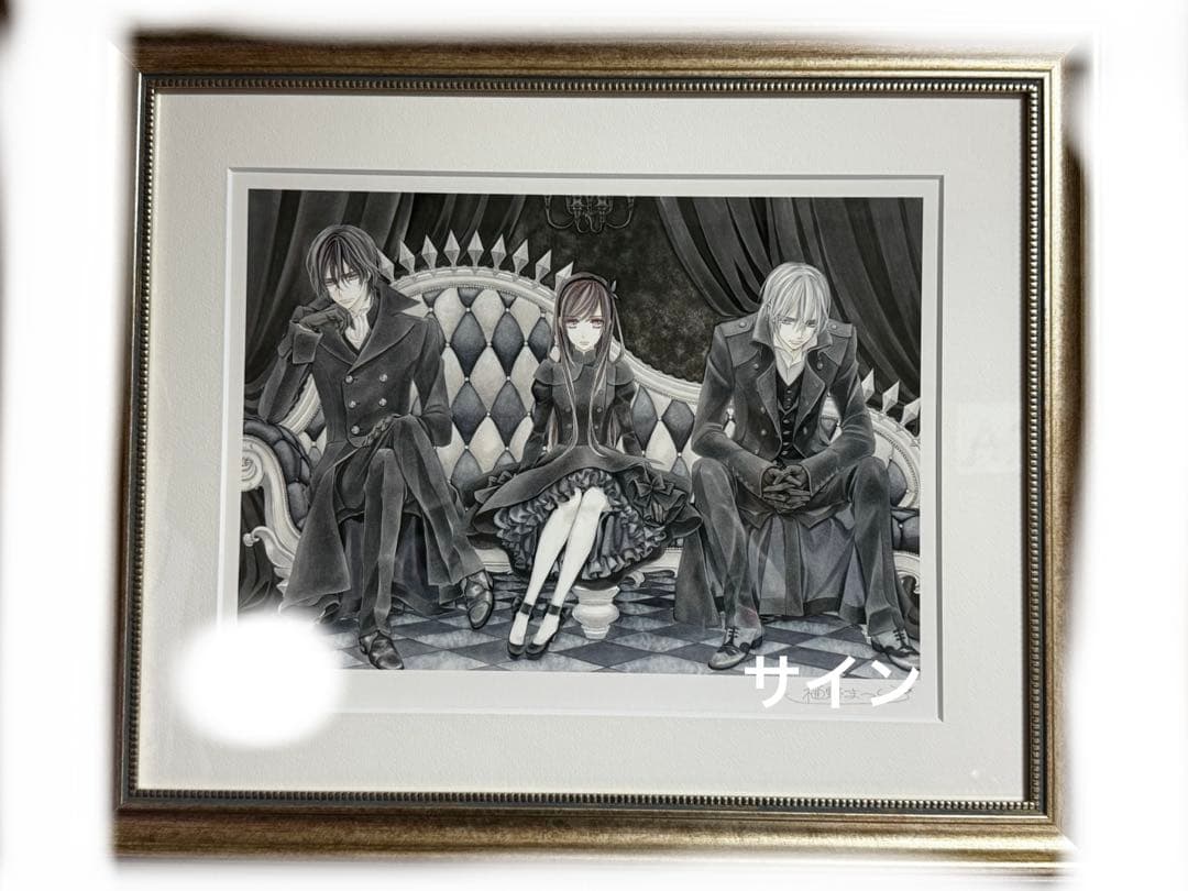 ゆ*す様 樋野まつり先生 ヴァンパイア騎士・memories 版画 直筆サイン入 白泉社漫画商店｜【漫画商店】ポストカード（樋野まつり/ヴァンパイア