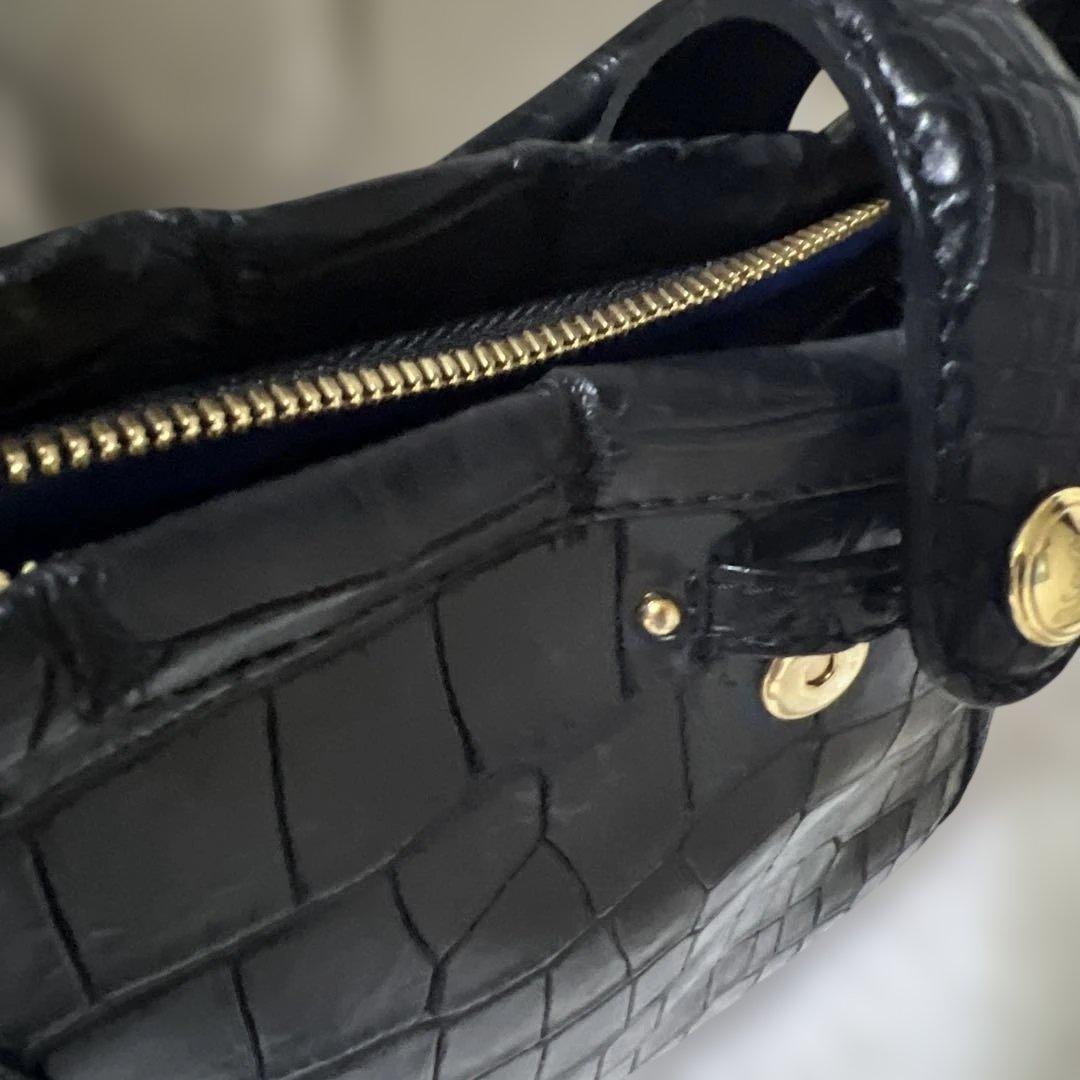 ADMJ マットクロコダイル革 バッグ - メルカリ