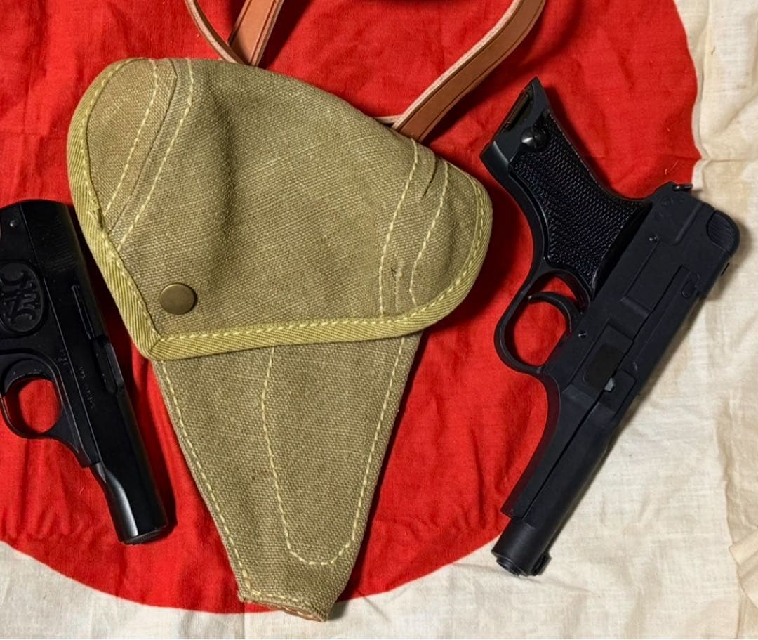 日本軍将校用　九四式自動拳銃、ブローニング M1910用 ホルスター（複製品）