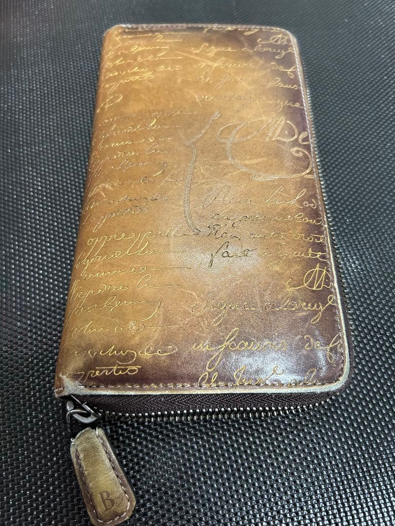 ベルルッティ 長財布 ブラウン イタウバ