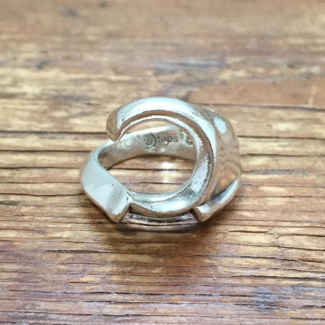 01ss WTAPS ダブルタップス アイコン シルバーリング 17号 - メルカリ