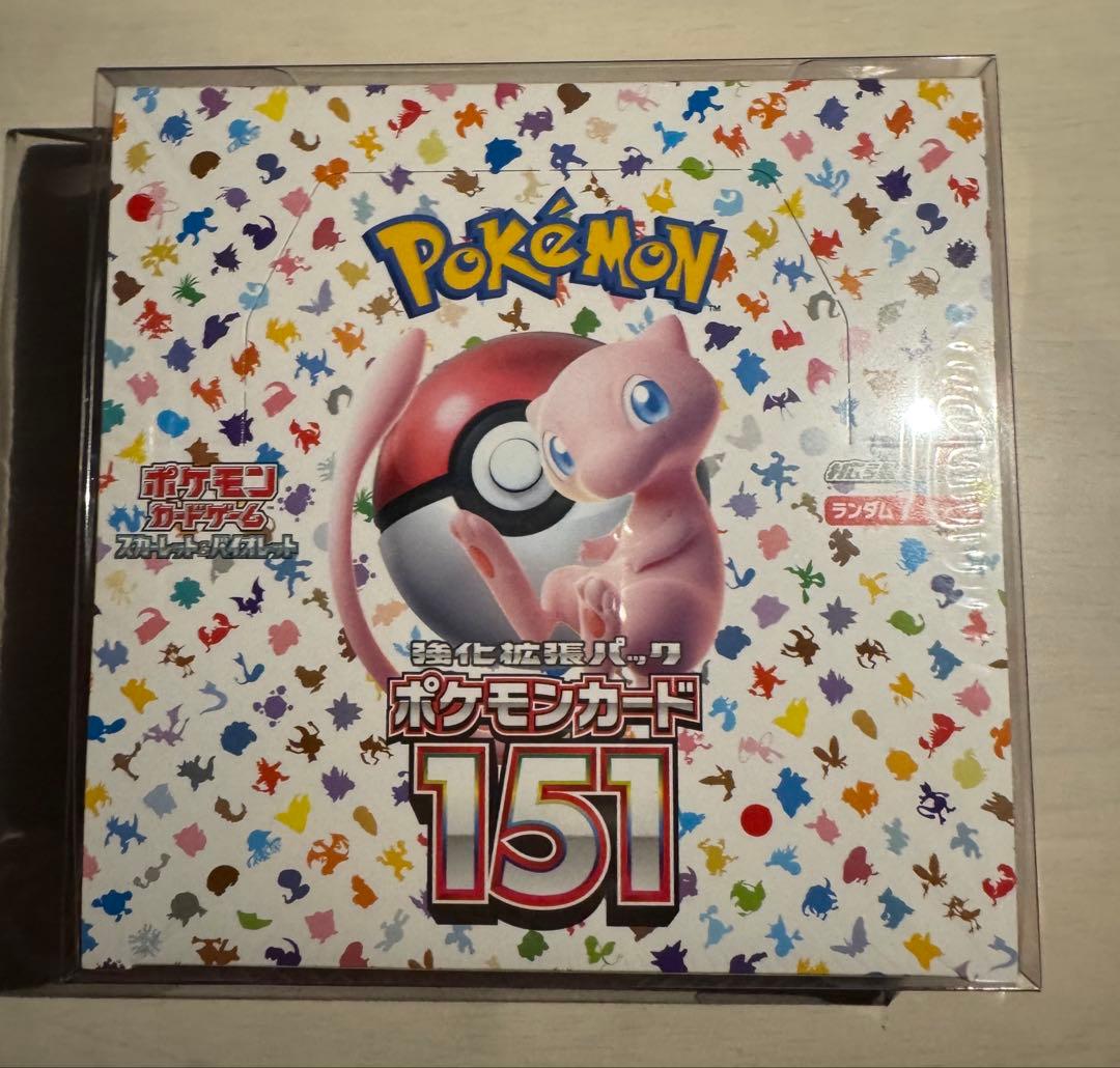 ポケモン151未開封BOXシュリンク付き