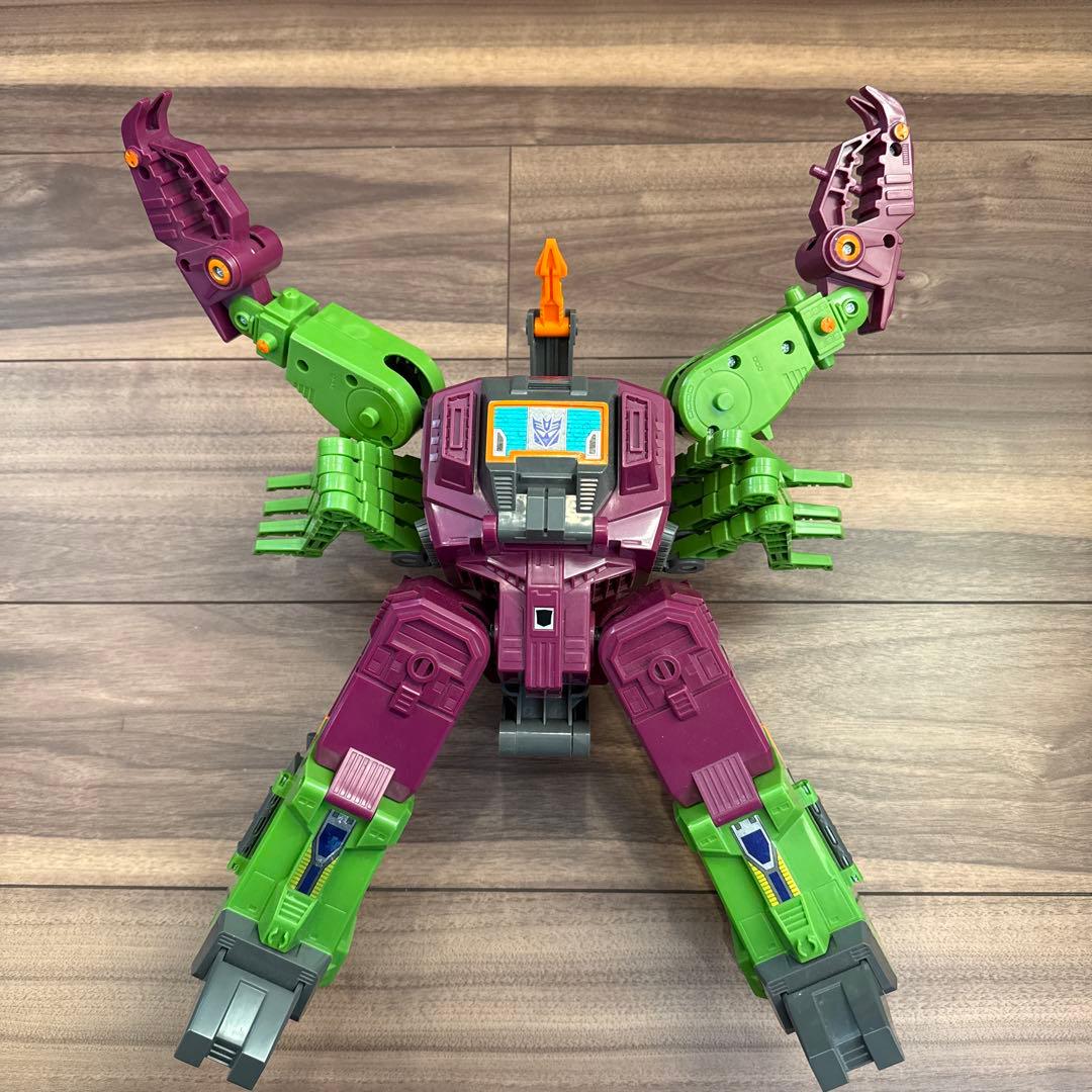 トランスフォーマー D-93 恐怖大帝 メガザラック 当時物 タカラ ジャンク