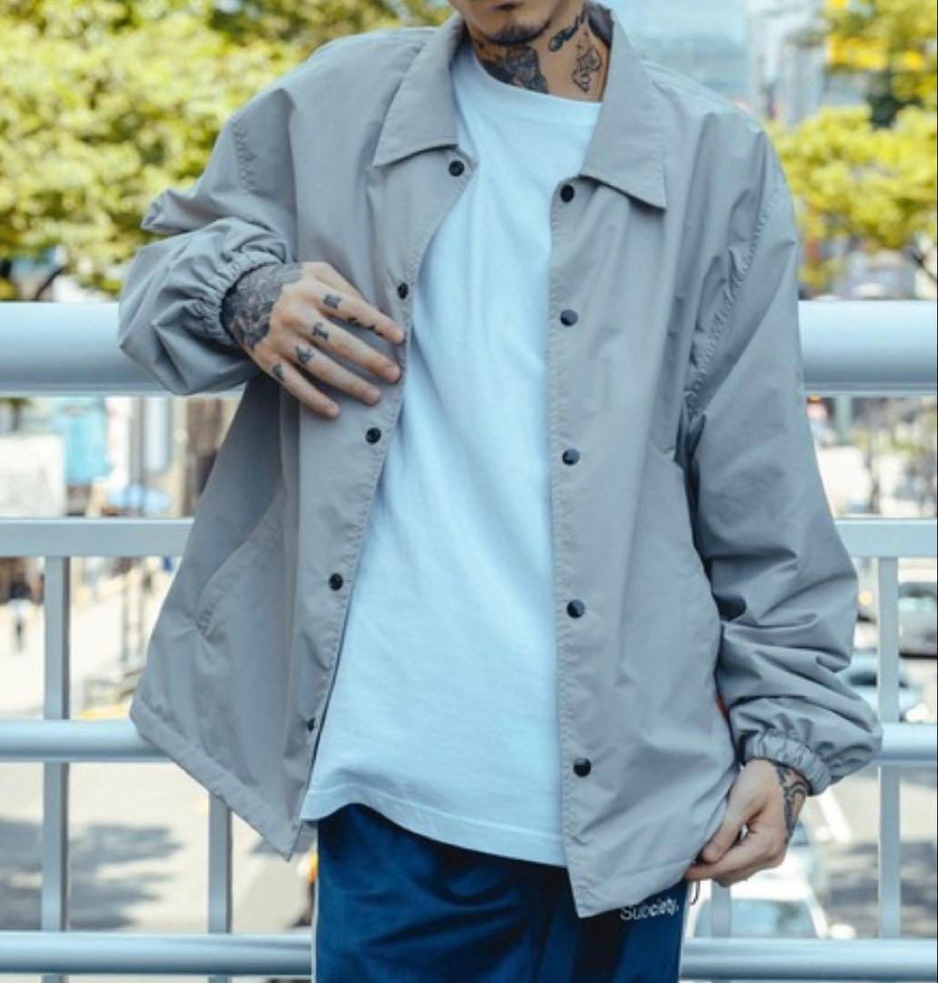 Subciety コーチジャケット XL シルバー