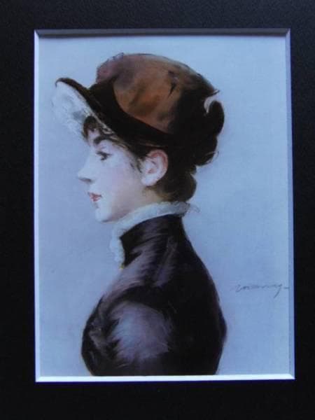 エドゥアール・マネ、「PORTRAIT DE MADEMOISELLLE」