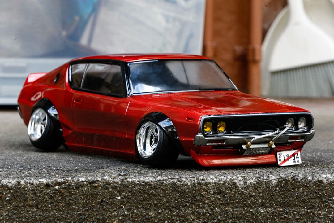 パンドラRC 日産 スカイライン 2000GT-R ケンメリ 塗装済みボディ KPGC110 スカイライン 2000GT-R ＜ケンメリ＞ [PAB-3211] | PAN