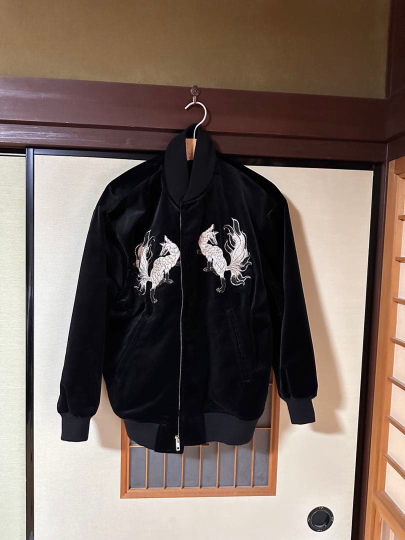 カ*ト様 GAKKIN × BUDSPOOL 白墨狐SOUVENIR JACKE