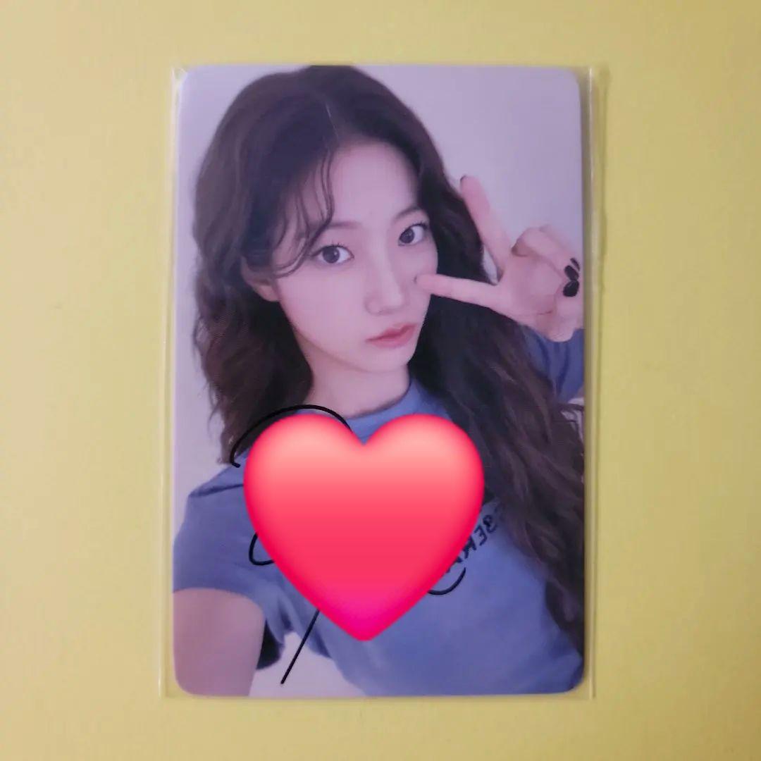 LE SSERAFIM カズハ サイン トレカ SPAGHETTI ラキドロ