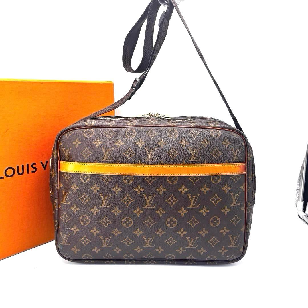 LOUIS VUITTON ルイヴィトン　モノグラム リポーター GM