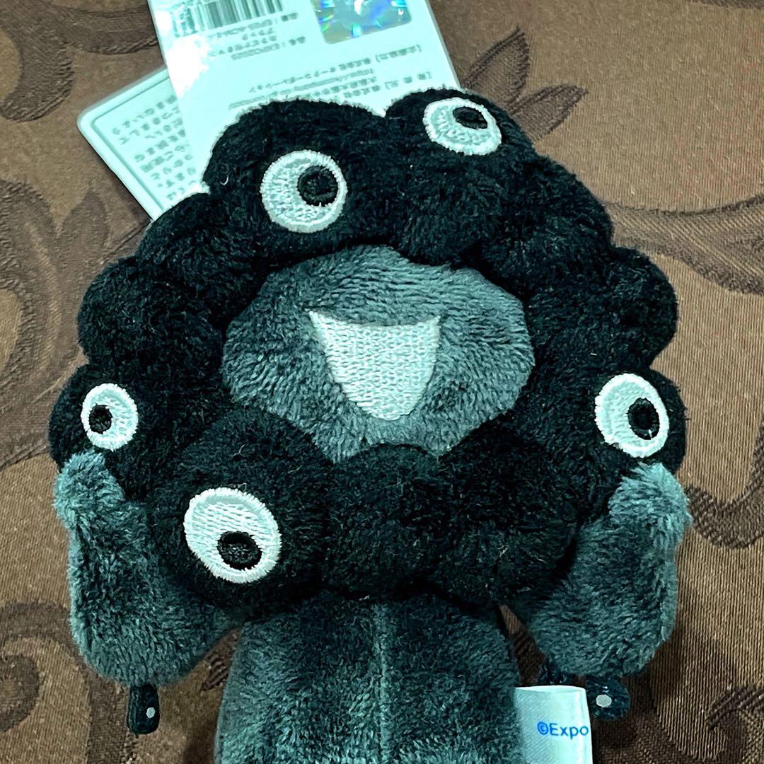 レア 大阪関西万博限定 カラビナ付き 黒ミャクミャク クロミャク 立ち