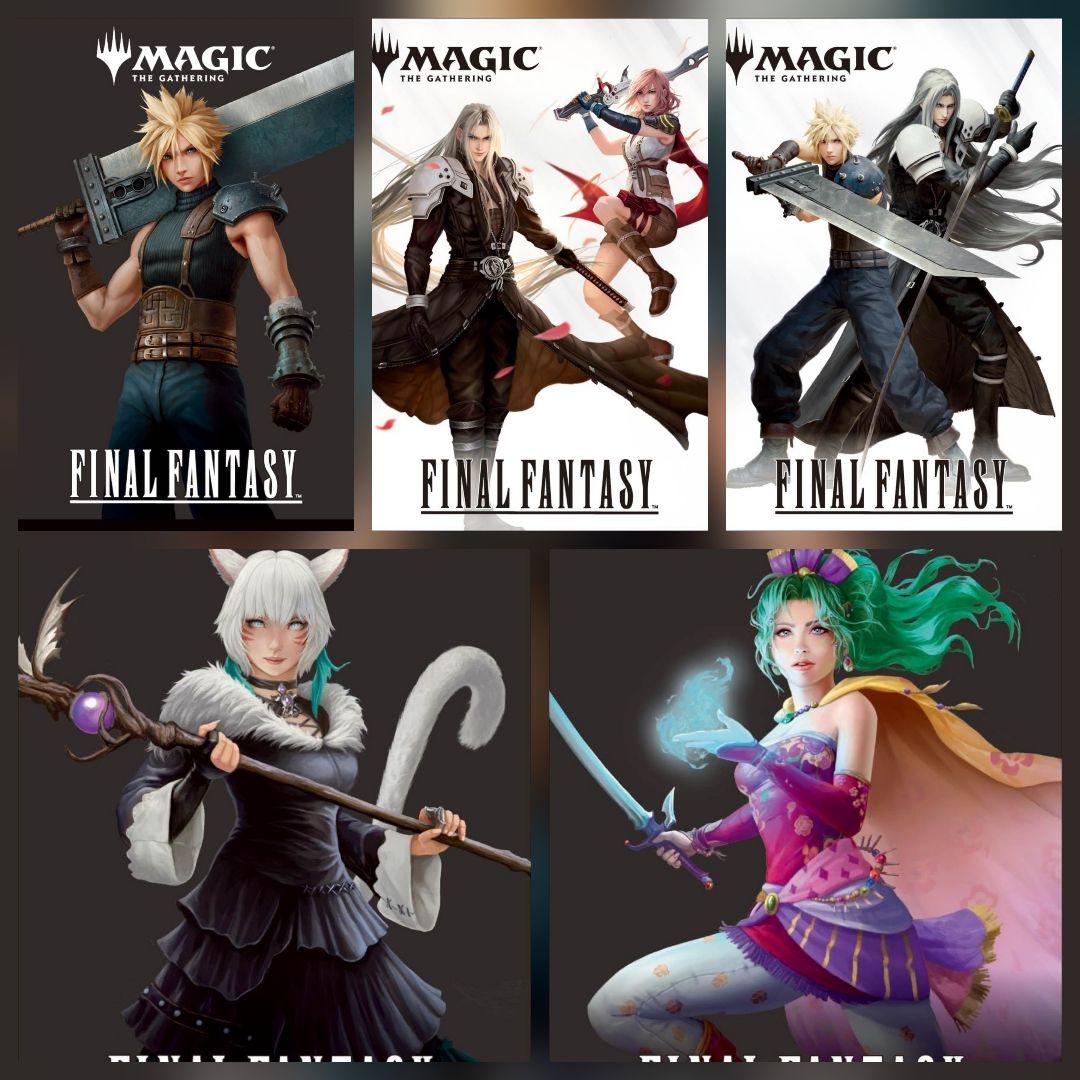 マジックザギャザリングスリーブ FINALFANTASY 5個セット - メルカリ
