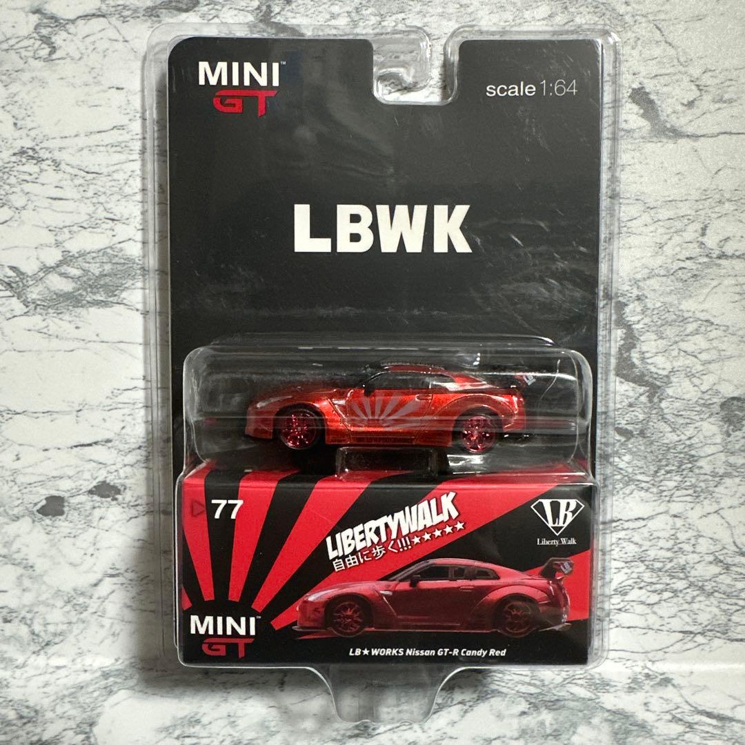 ミニＧＴ LB NISSAN GT-R CANDY RED