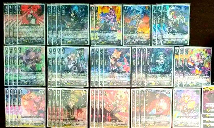 【Vスタン】銀の茨 ルキエ デッキ 50枚、アクセル 5枚付き