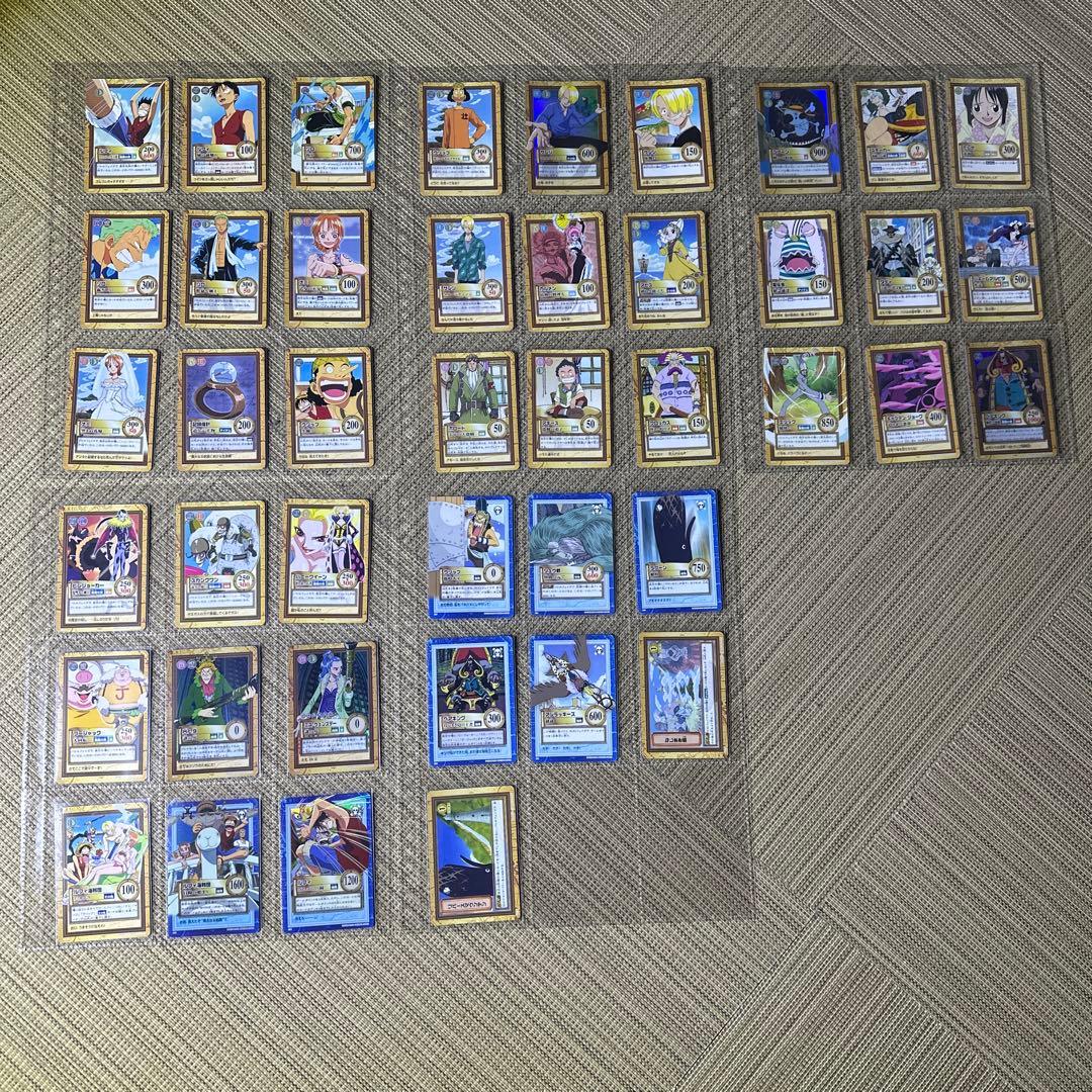 初期 ワンピース カードダス ハイパーバトル 第7弾 全種43コンプ