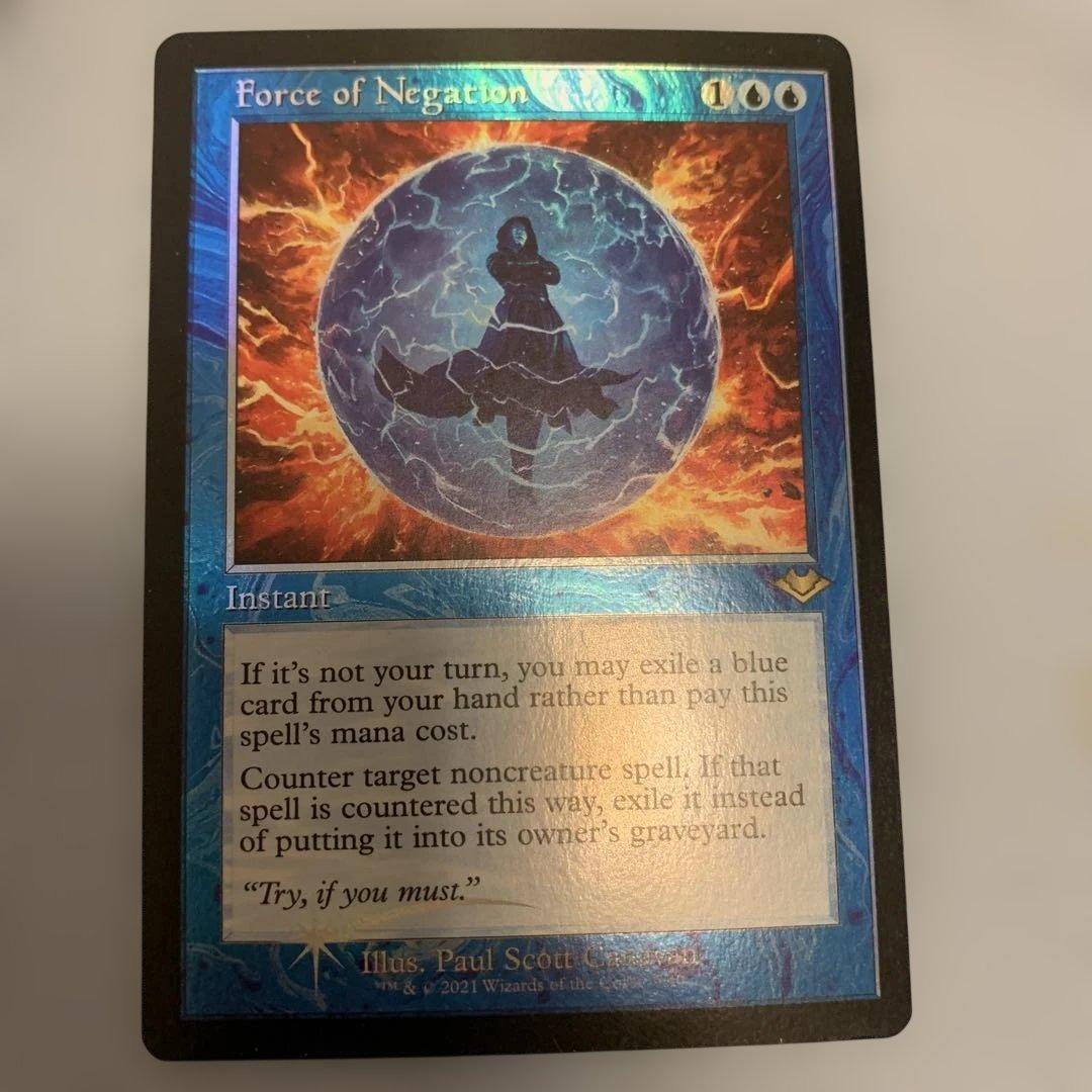 1枚 否定の力 旧枠 foil mtg 英語 否定の力」の激安通販 | magi
