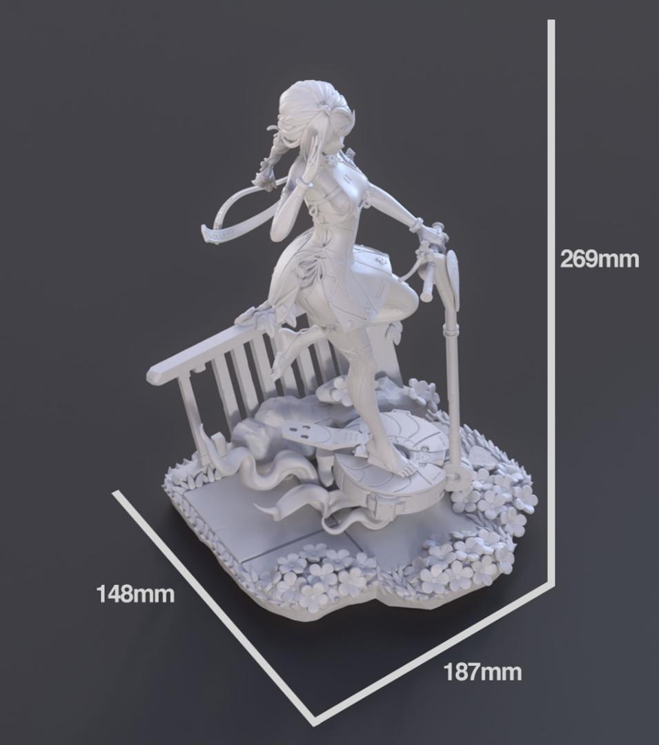 1/7 未塗装 未組立 フィギュア ガレージキット シード ゼンレスゾーン