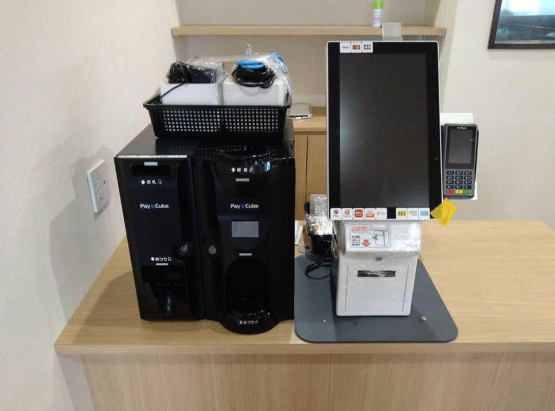 USEN　タッチパネル　券売機　自動釣銭機　Ticket&pay