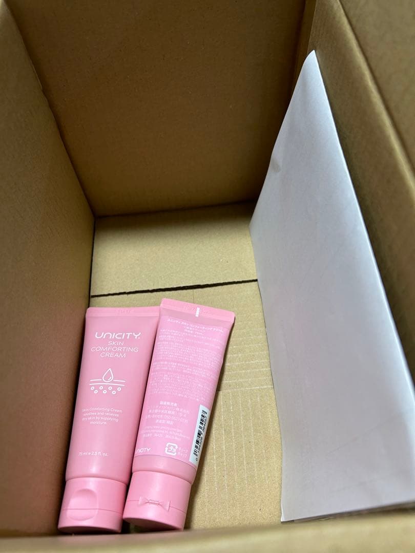 ユニシティ　新商品　スキンコンフォーティングクリーム　R7年5月入荷分