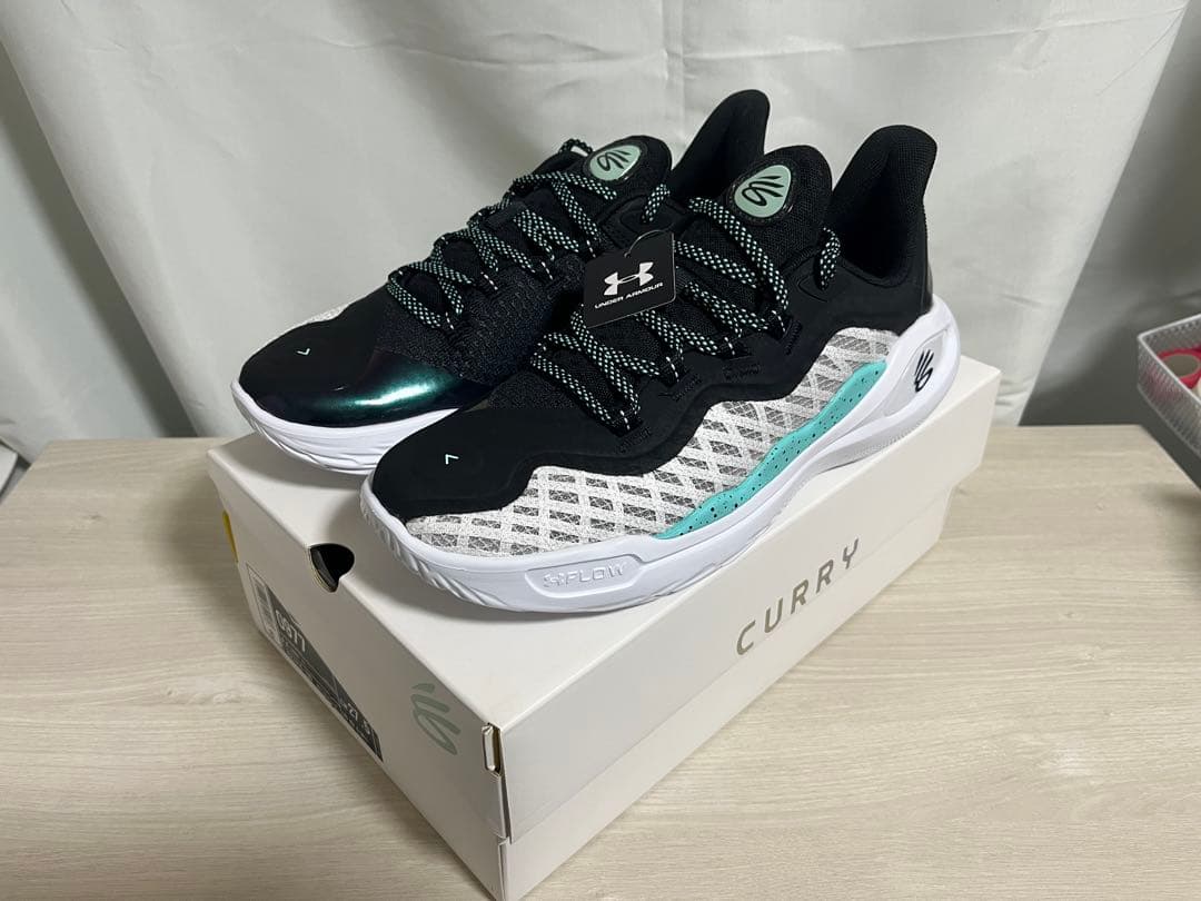 新品タグ付 アンダーアーマー カリー11 27.5cm バッシュ Curry11