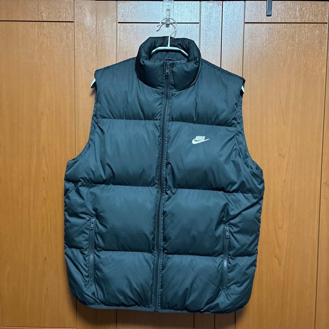 ナイキ プリマロフト ウォーター リペレント パファー ベスト ブラック M
